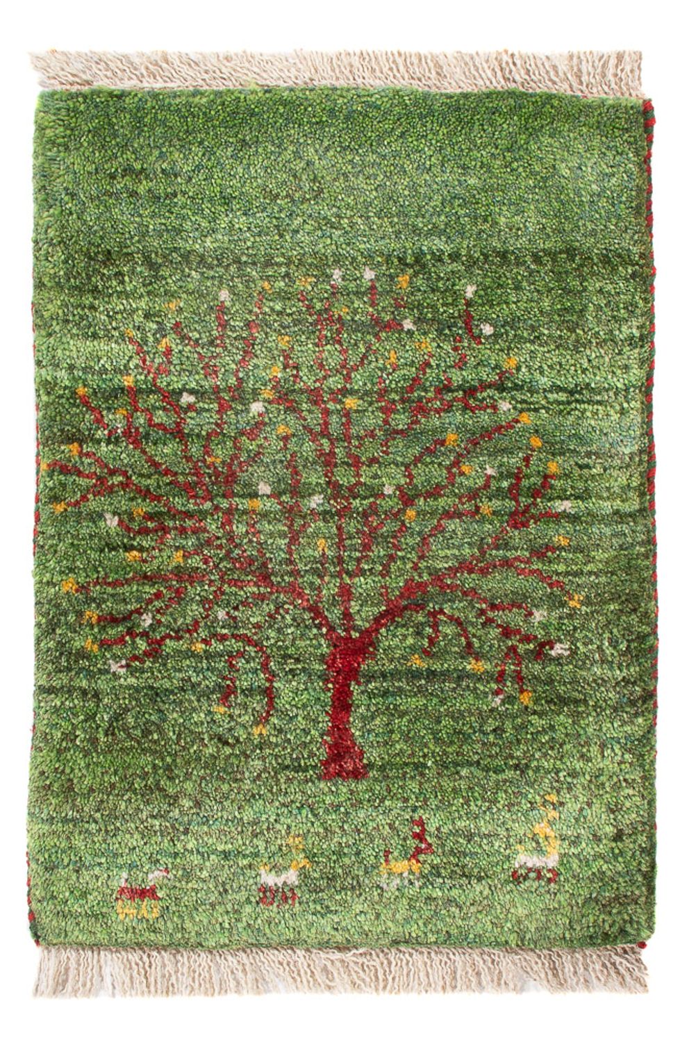 Gabbeh Teppich - Perser - 60 x 40 cm - mehrfarbig