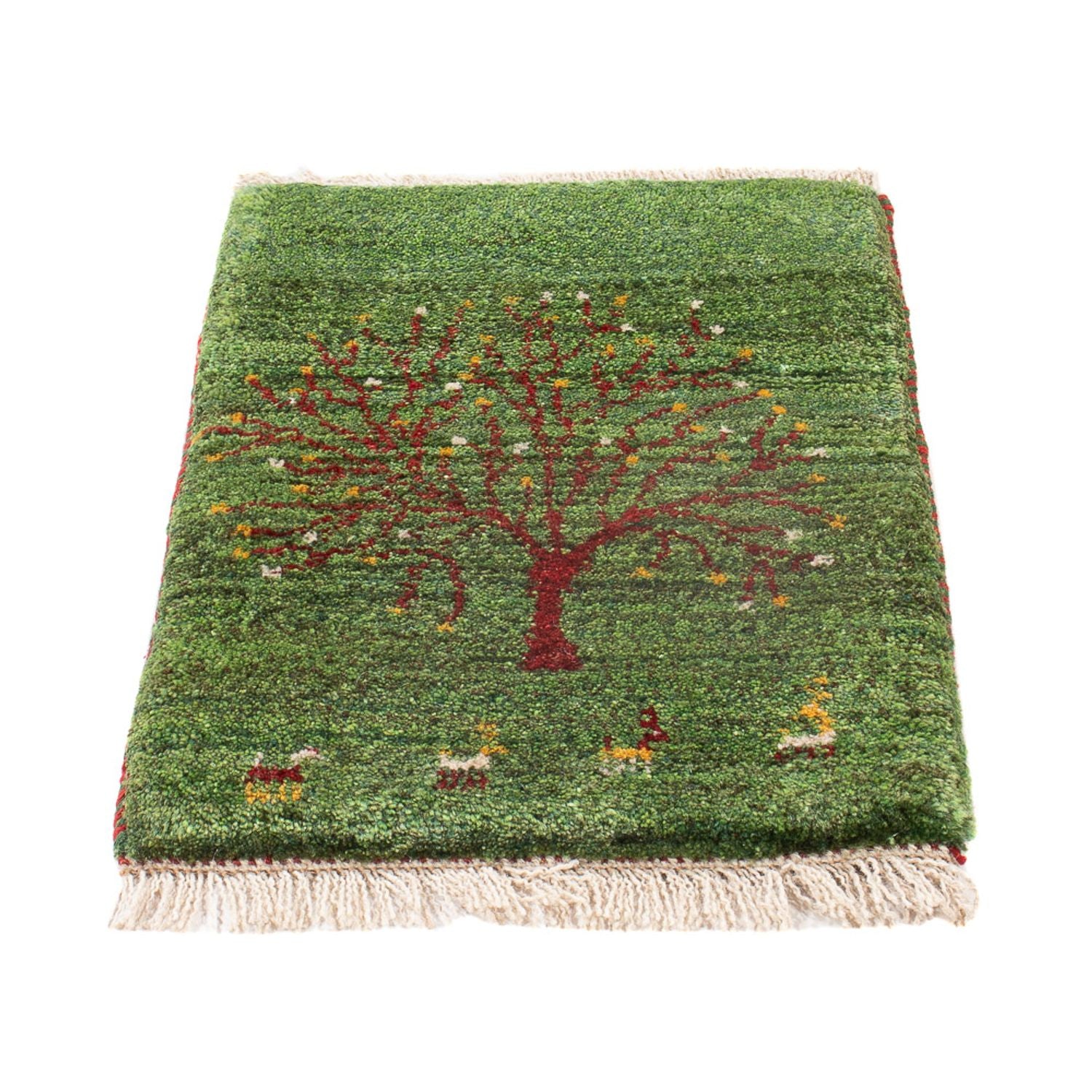 Gabbeh Teppich - Perser - 60 x 40 cm - mehrfarbig
