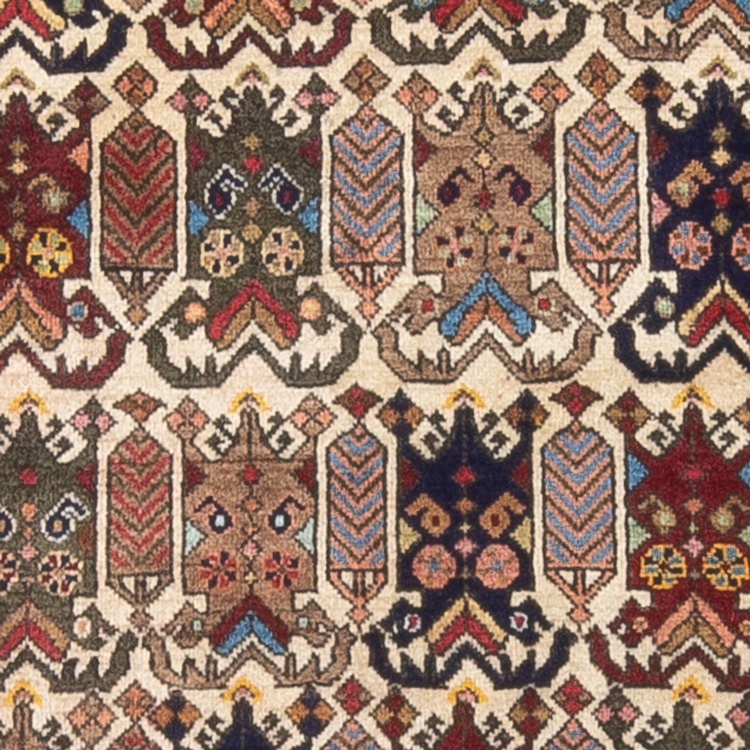 Perserteppich - Nomadic - 115 x 76 cm - mehrfarbig