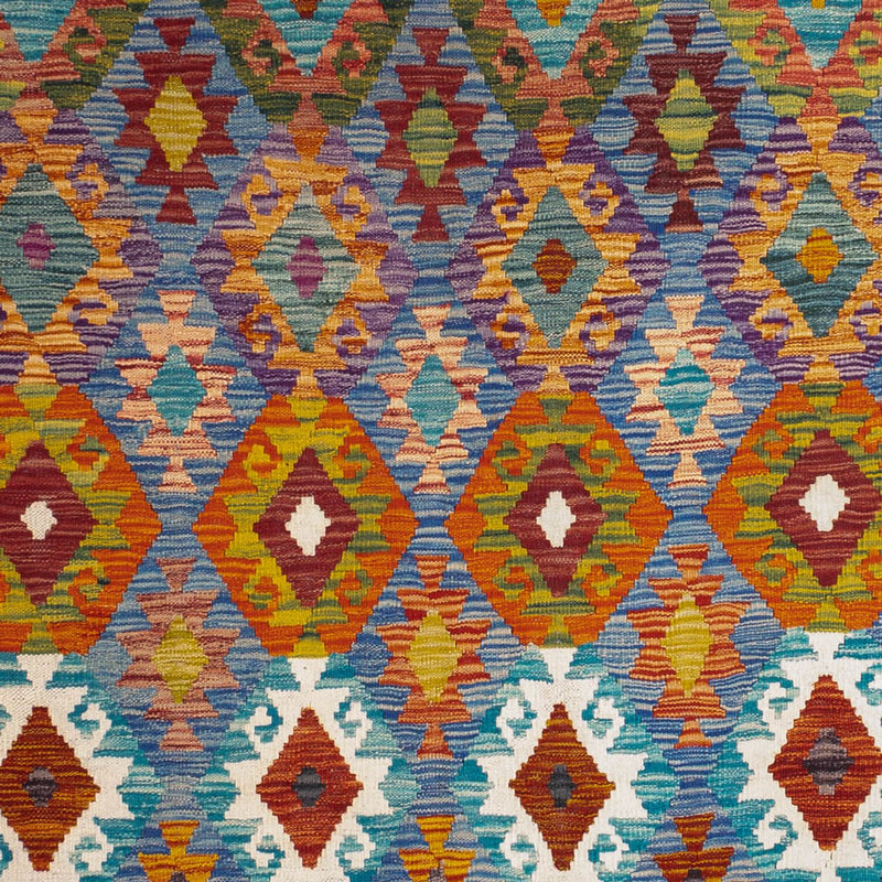 Kelim Teppich - Splash - 241 x 175 cm - mehrfarbig