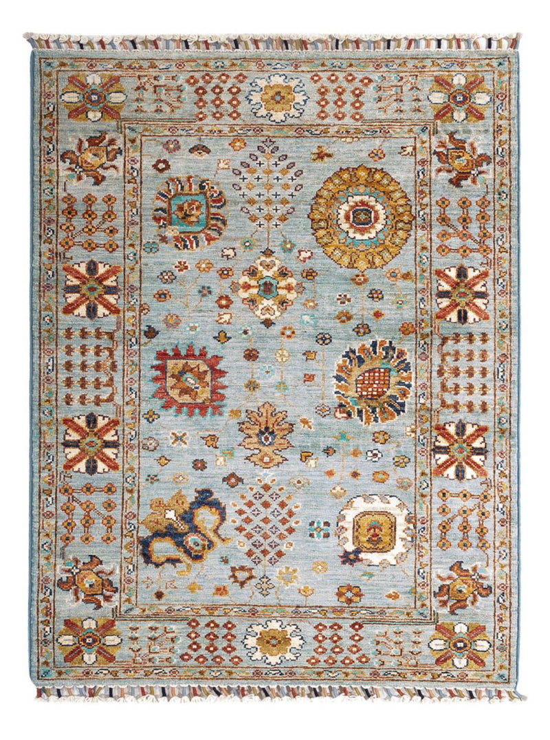 Ziegler Teppich - Ariana - 119 x 86 cm - hellblau