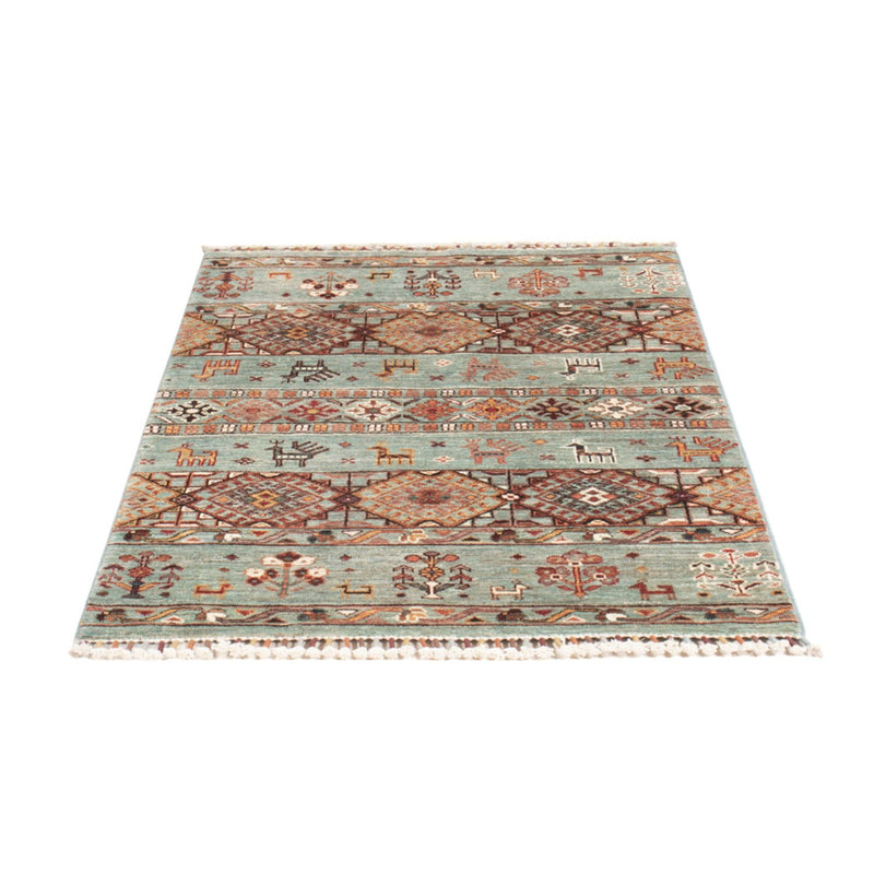 Ziegler Teppich - Ariana - 123 x 82 cm - hellblau