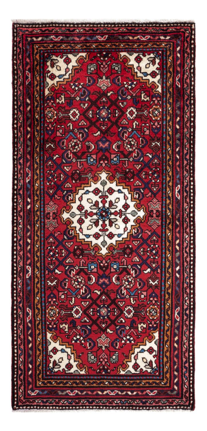 Ziegler Teppich - 139 x 65 cm - dunkelrot