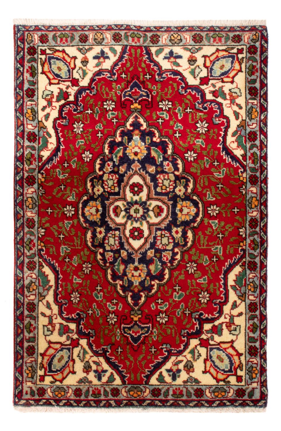Perserteppich - Täbriz - 86 x 58 cm - rot