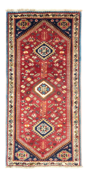 Perserteppich - Nomadic 148 x 73 cm - rot
