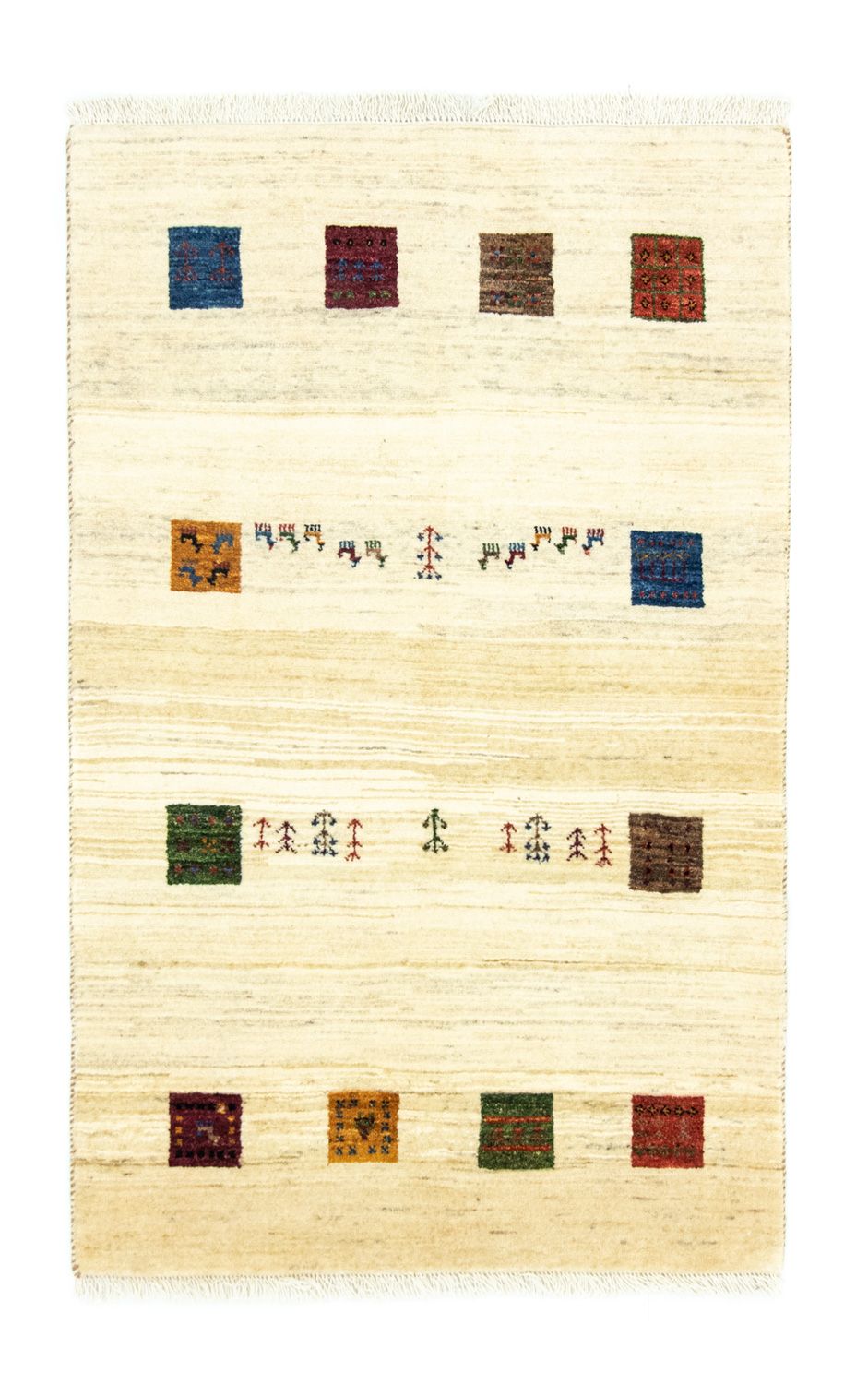 Gabbeh Teppich - Loribaft Perser 130 x 81 cm
