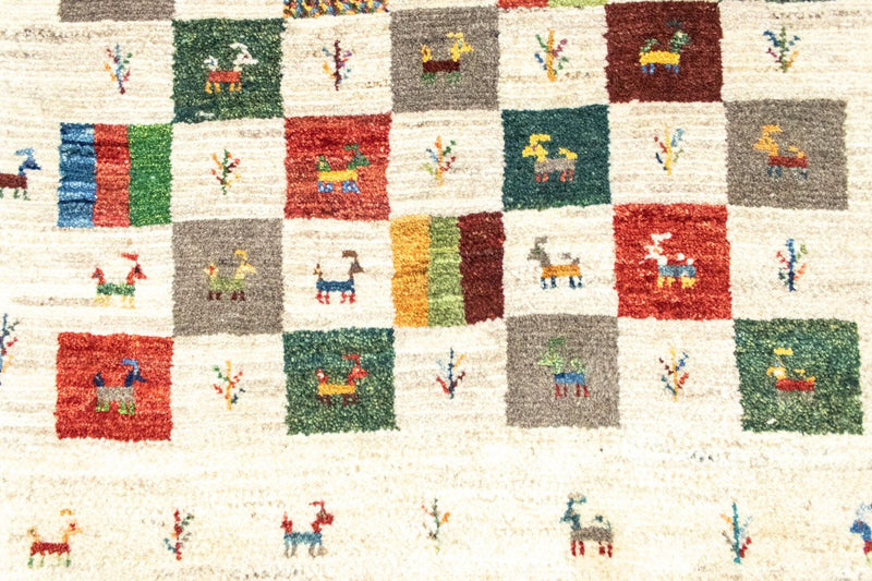 Gabbeh Teppich - Perser 129 x 80 cm - bunt