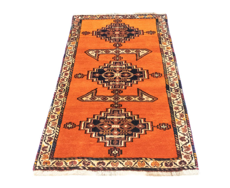 Perserteppich - Nomadic 145 x 70 cm - orange