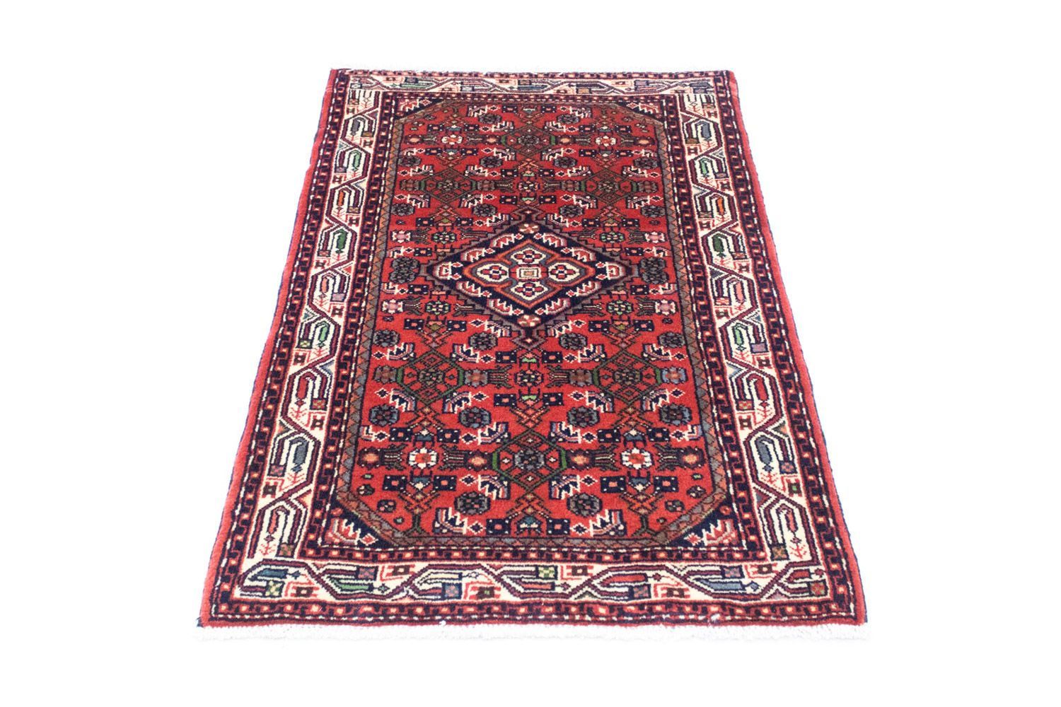 Perserteppich - Nomadic 130 x 83 cm - rot