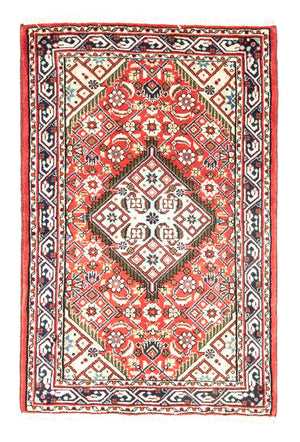 Perserteppich - Nomadic 125 x 87 cm - rot