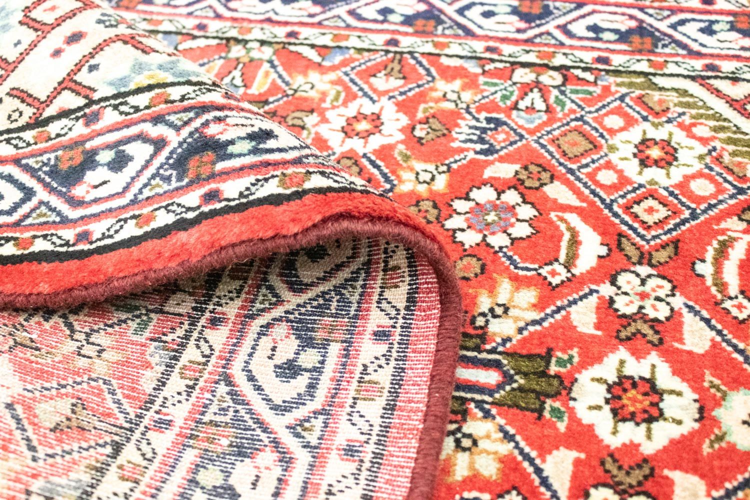Perserteppich - Nomadic 125 x 87 cm - rot