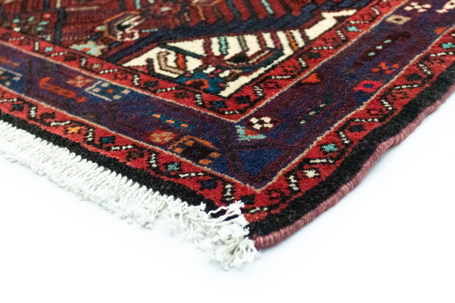 Perserteppich - Nomadic 121 x 80 cm - blau