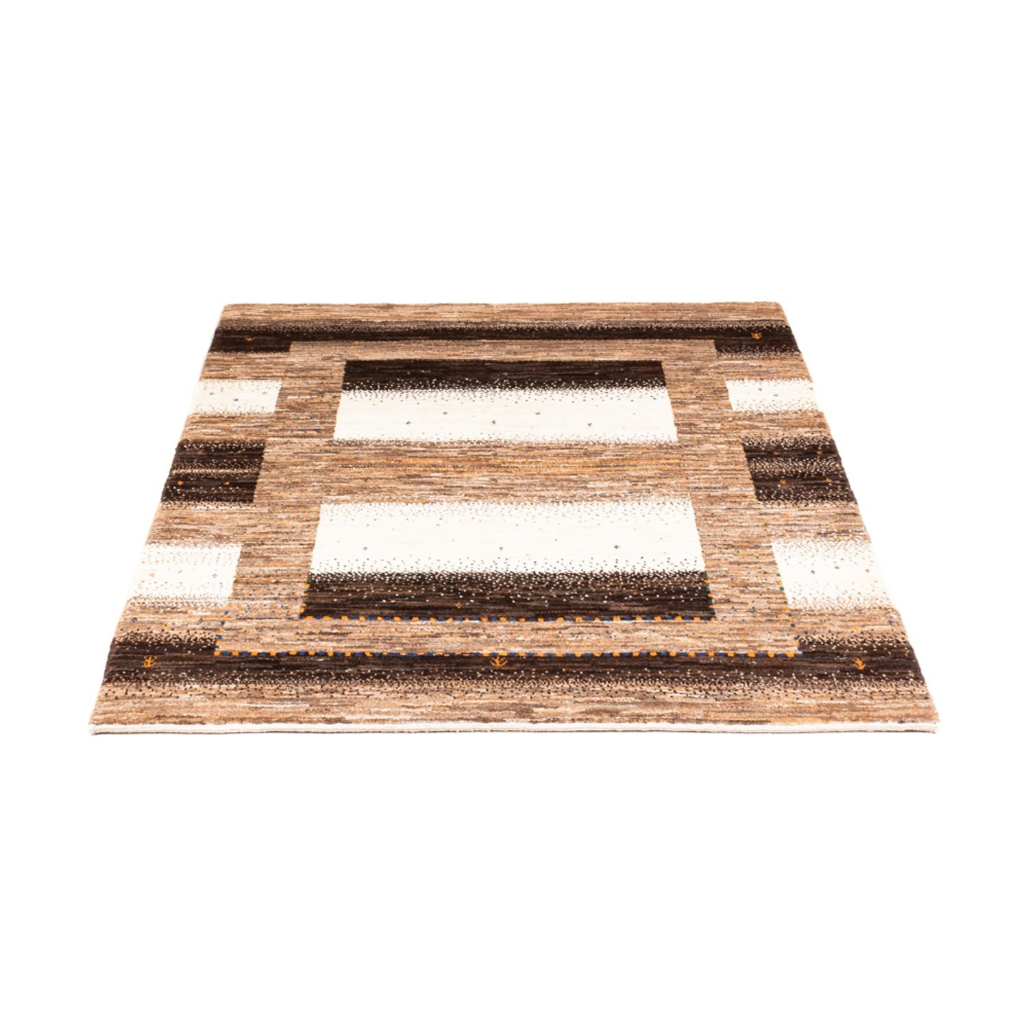 Gabbeh Teppich - Loribaft Perser - 146 x 108 cm - natur
