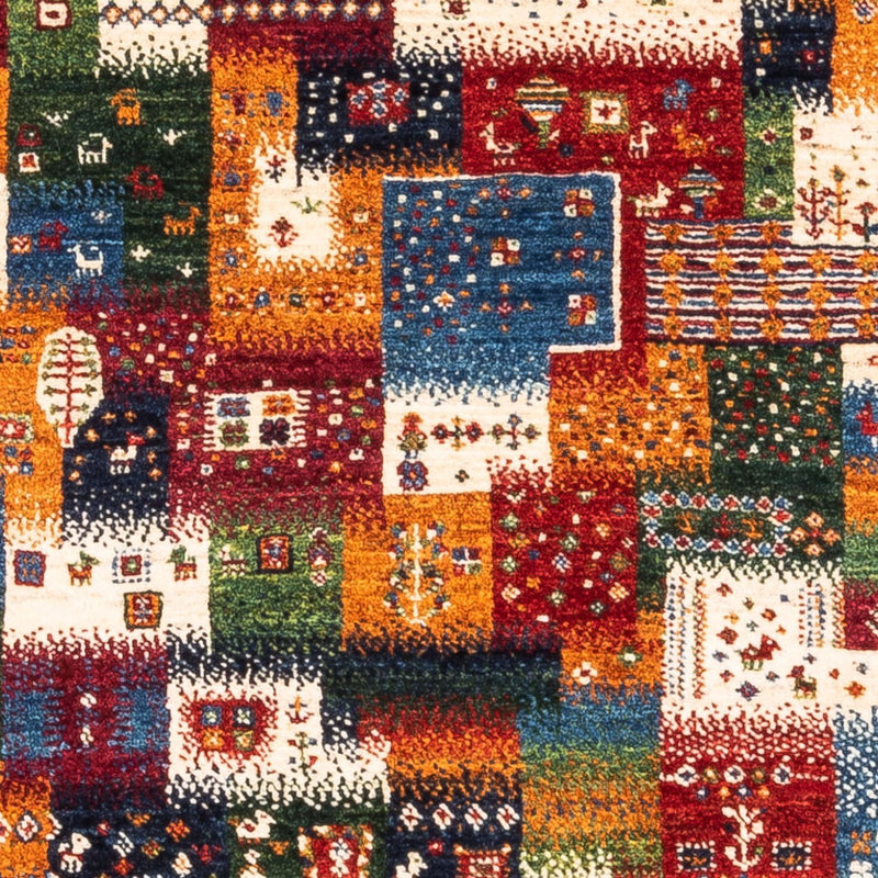 Gabbeh Teppich - Loribaft Perser - Royal - 123 x 89 cm - mehrfarbig