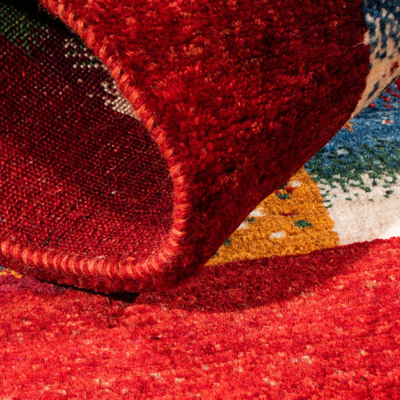 Gabbeh Teppich - Loribaft Perser - Royal - 123 x 89 cm - mehrfarbig