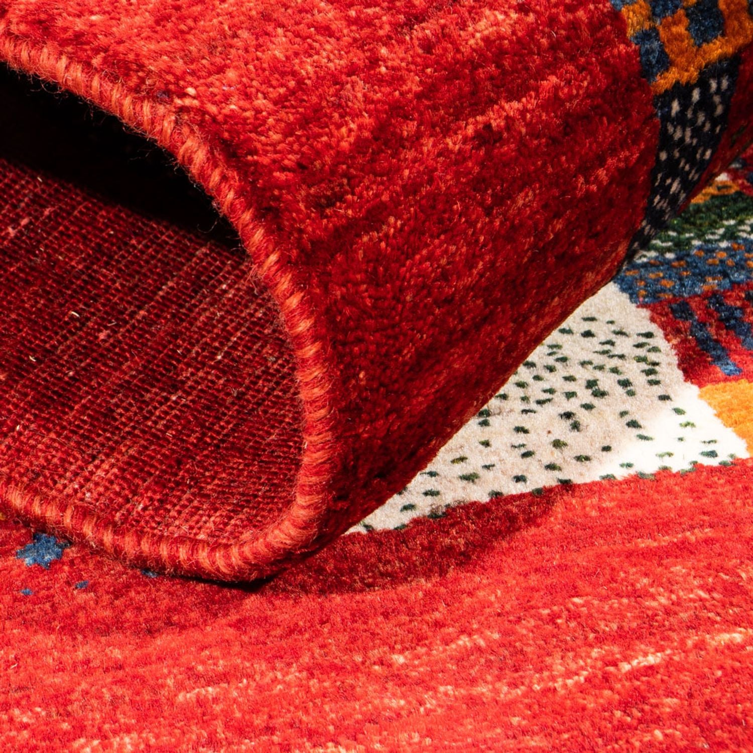Gabbeh Teppich - Loribaft Perser - Royal - 120 x 80 cm - mehrfarbig