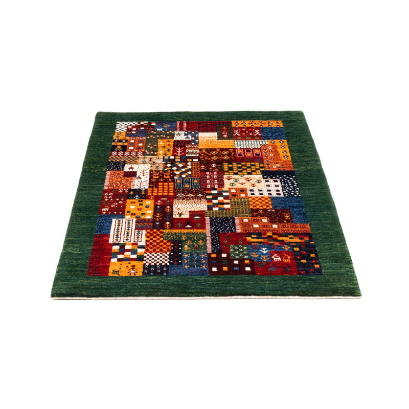 Gabbeh Teppich - Loribaft Perser - Royal - 128 x 85 cm - mehrfarbig