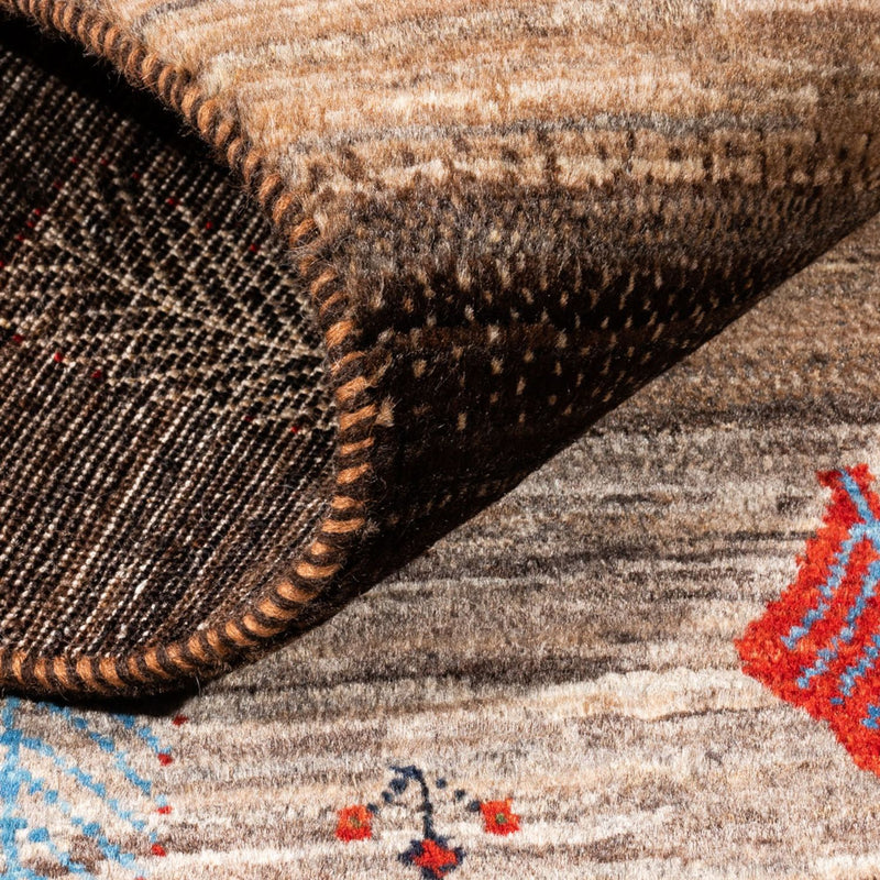 Gabbeh Teppich - Loribaft Perser - Royal - 131 x 88 cm - mehrfarbig