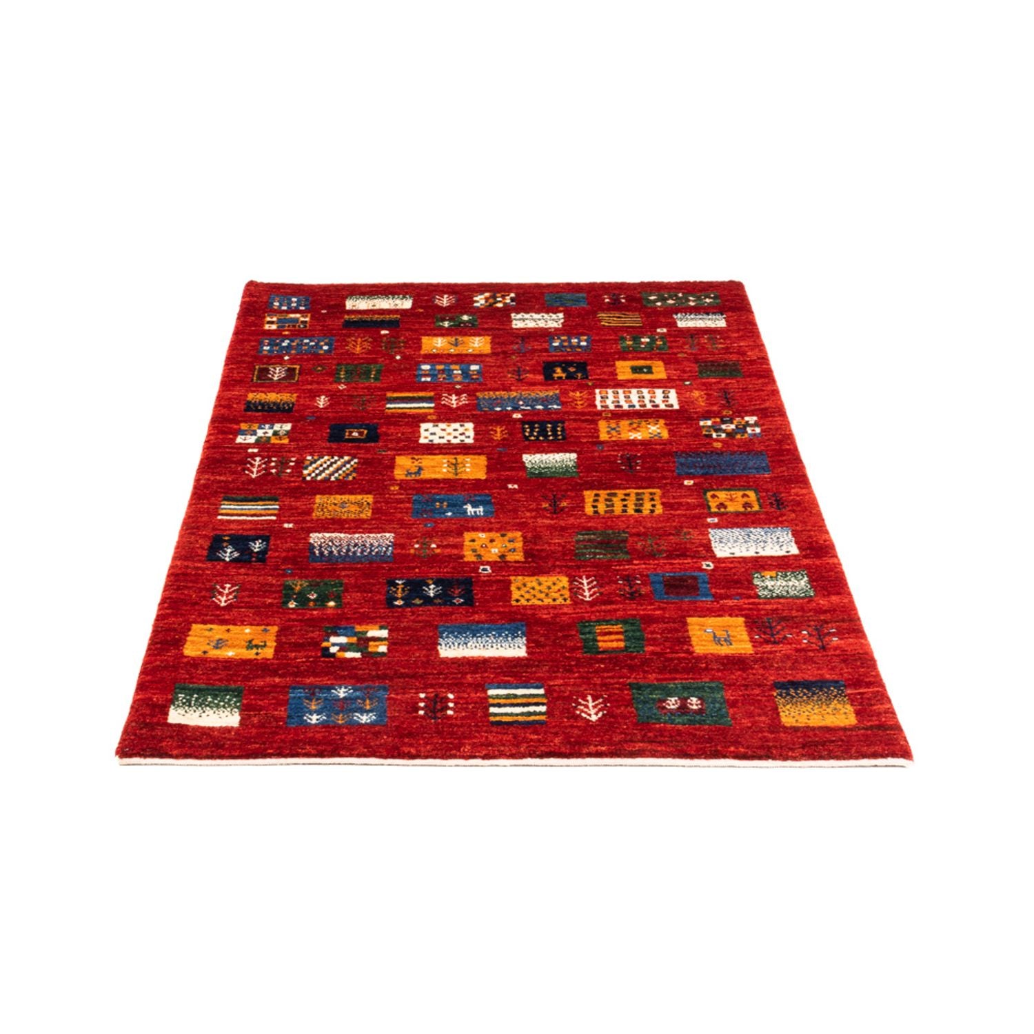 Gabbeh Teppich - Loribaft Perser - Royal - 130 x 85 cm - mehrfarbig