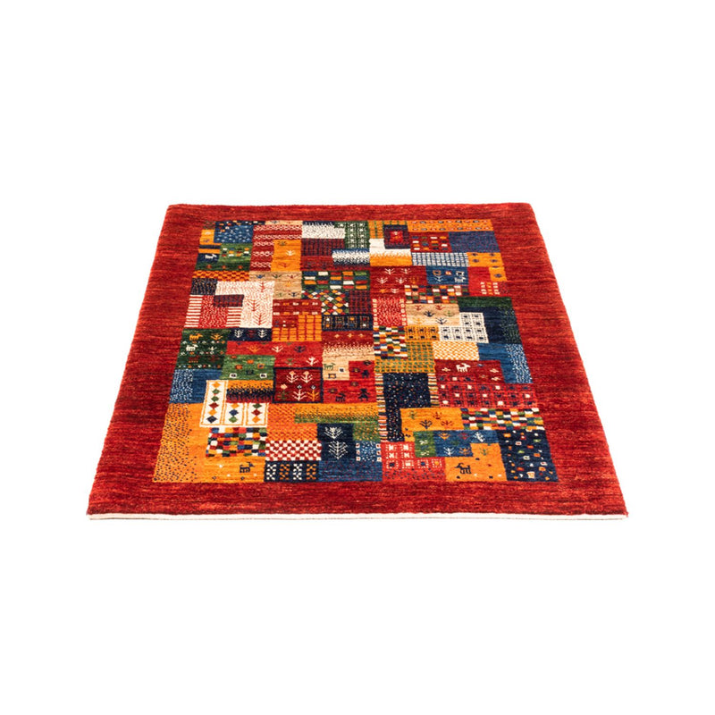 Gabbeh Teppich - Loribaft Perser - Royal - 123 x 87 cm - mehrfarbig