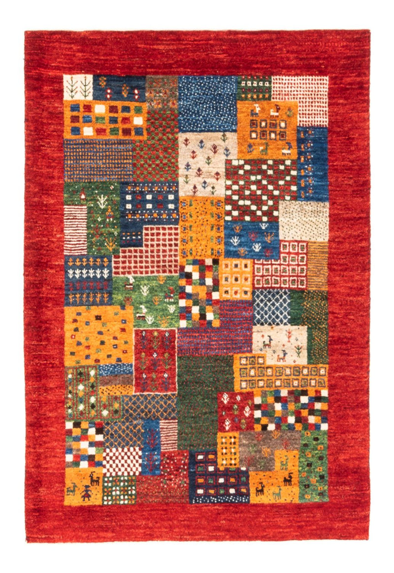 Gabbeh Teppich - Loribaft Perser - Royal - 126 x 86 cm - mehrfarbig