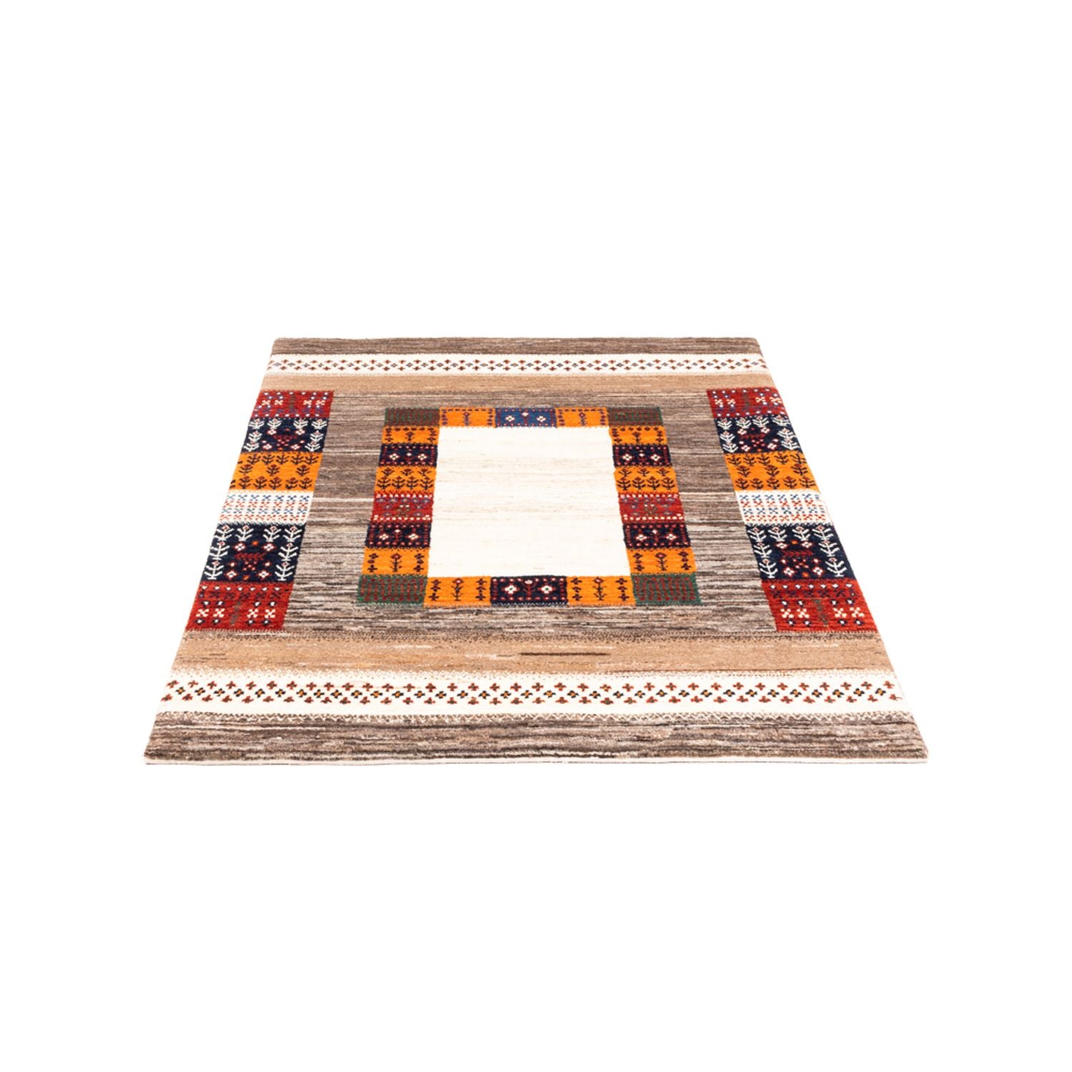 Gabbeh Teppich - Loribaft Perser - Royal - 147 x 103 cm - mehrfarbig