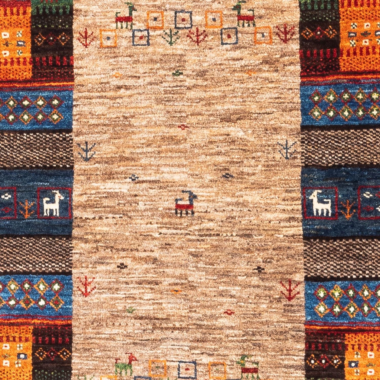 Gabbeh Teppich - Loribaft Perser - Royal - 147 x 86 cm - mehrfarbig
