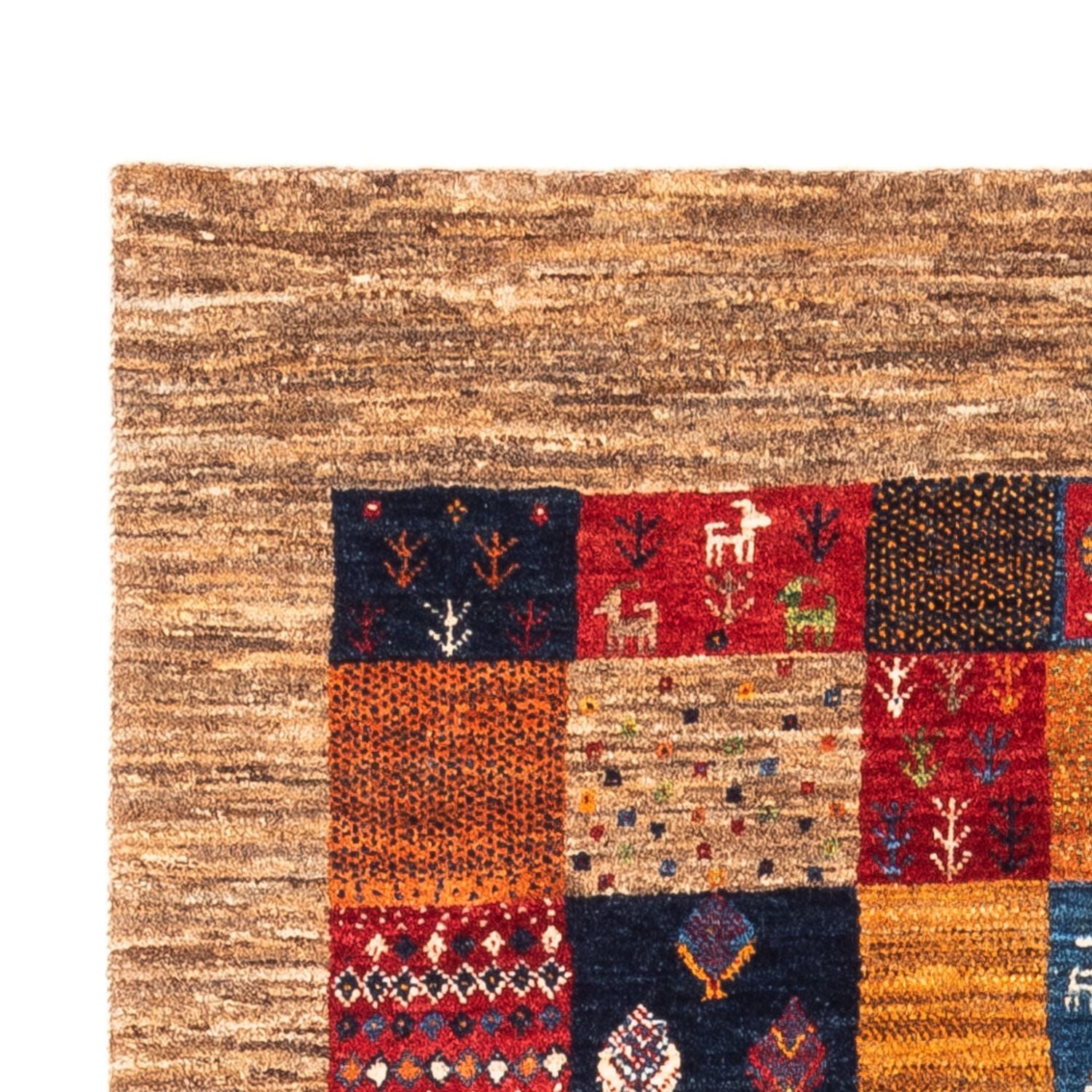 Gabbeh Teppich - Loribaft Perser - Royal - 148 x 100 cm - mehrfarbig