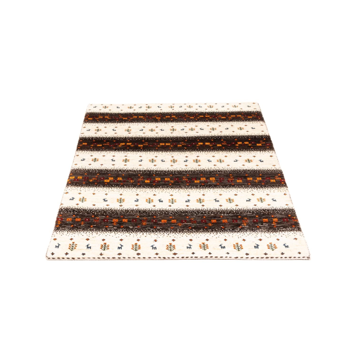 Gabbeh Teppich - Loribaft Perser - Royal - 127 x 83 cm - mehrfarbig