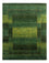 Gabbeh Teppich - Loribaft Perser - 191 x 153 cm - grün