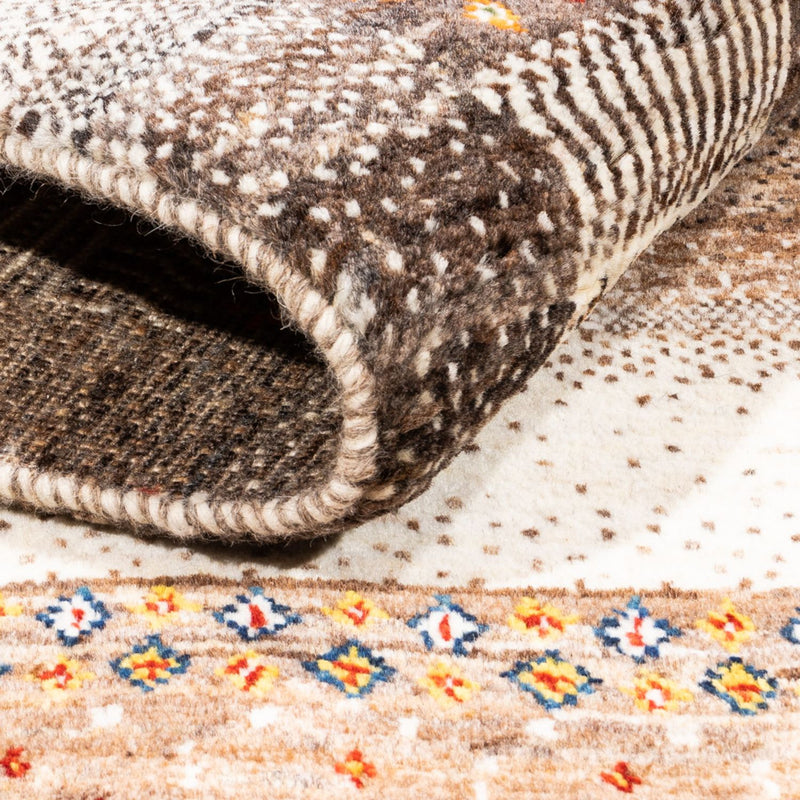 Gabbeh Teppich - Loribaft Perser - Royal - 200 x 127 cm - natur