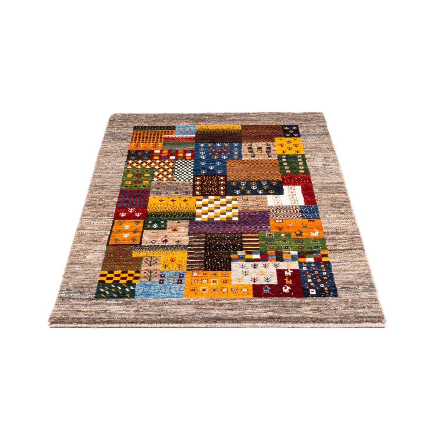 Gabbeh Teppich - Loribaft Perser - Royal - 138 x 84 cm - mehrfarbig