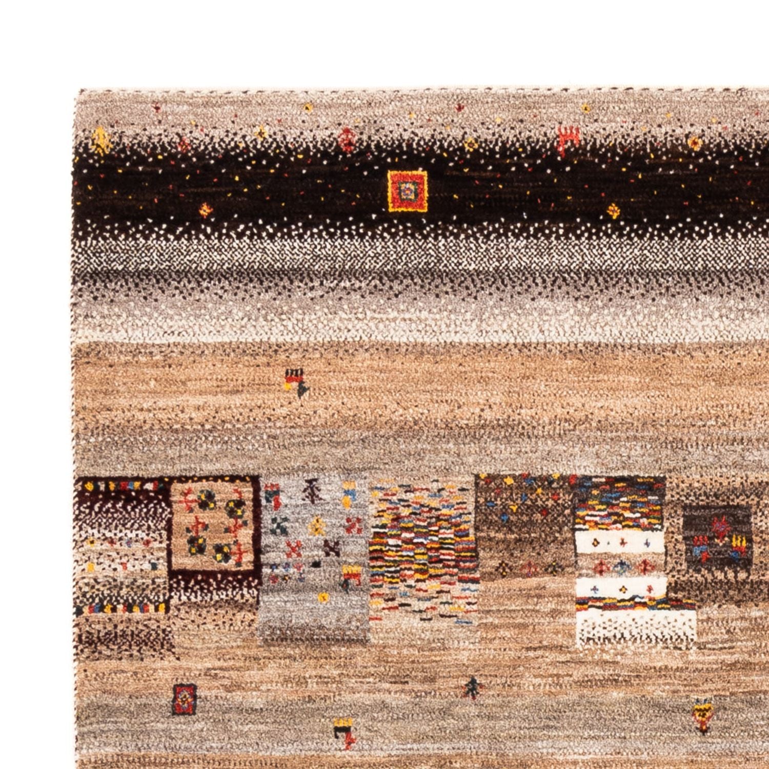 Gabbeh Teppich - Loribaft Perser - Royal - 202 x 153 cm - mehrfarbig