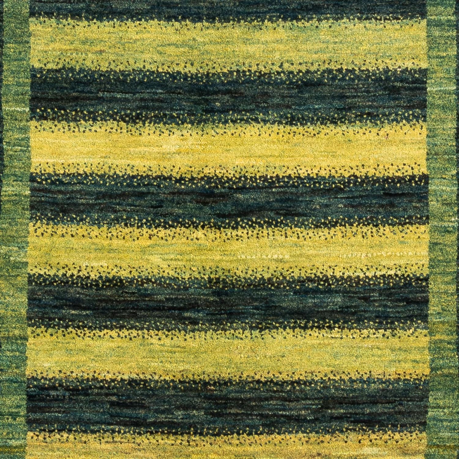 Gabbeh Teppich - Loribaft Perser - Royal - 206 x 152 cm - grün