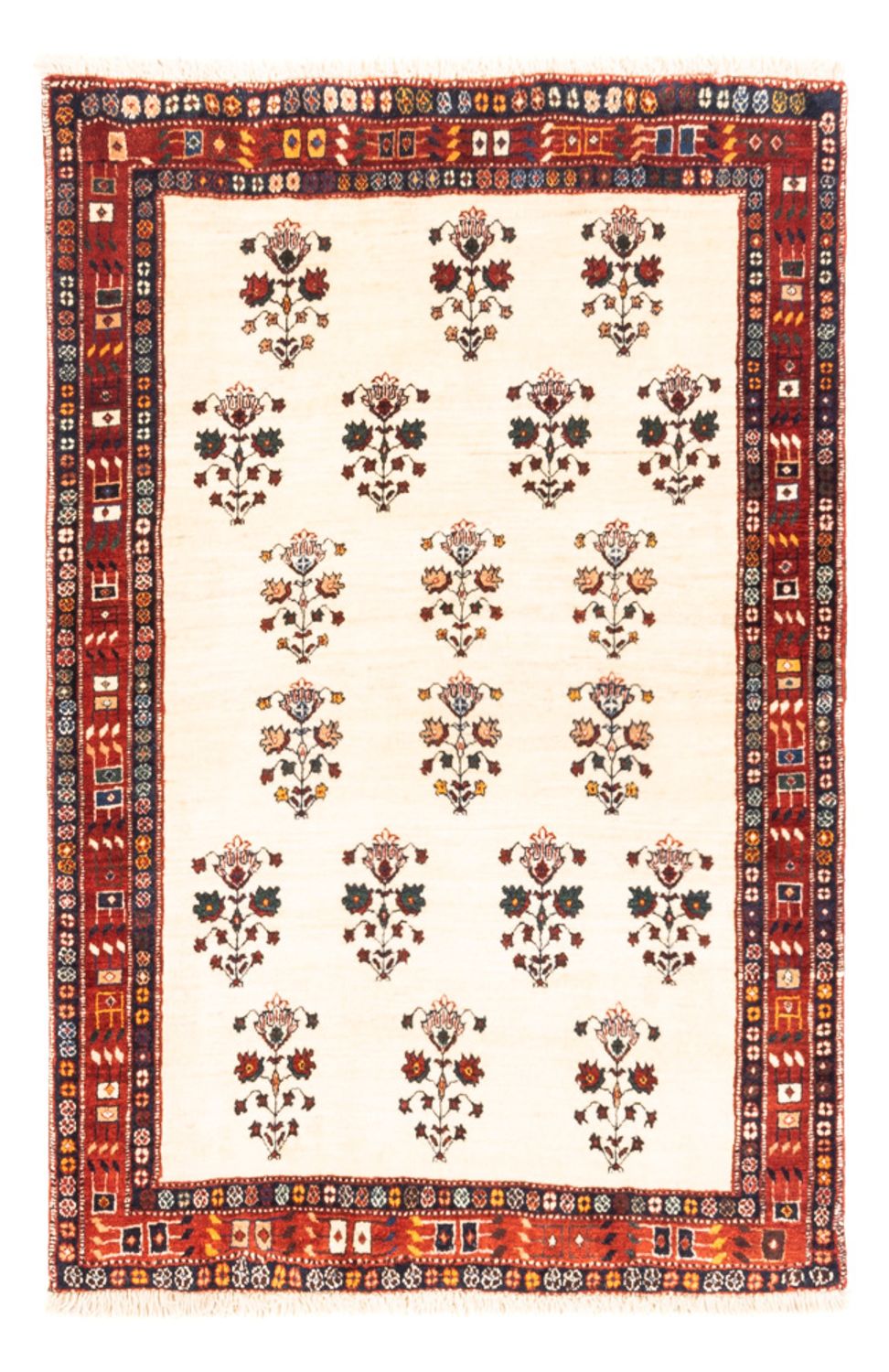 Gabbeh Teppich - Perser - 147 x 102 cm - beige