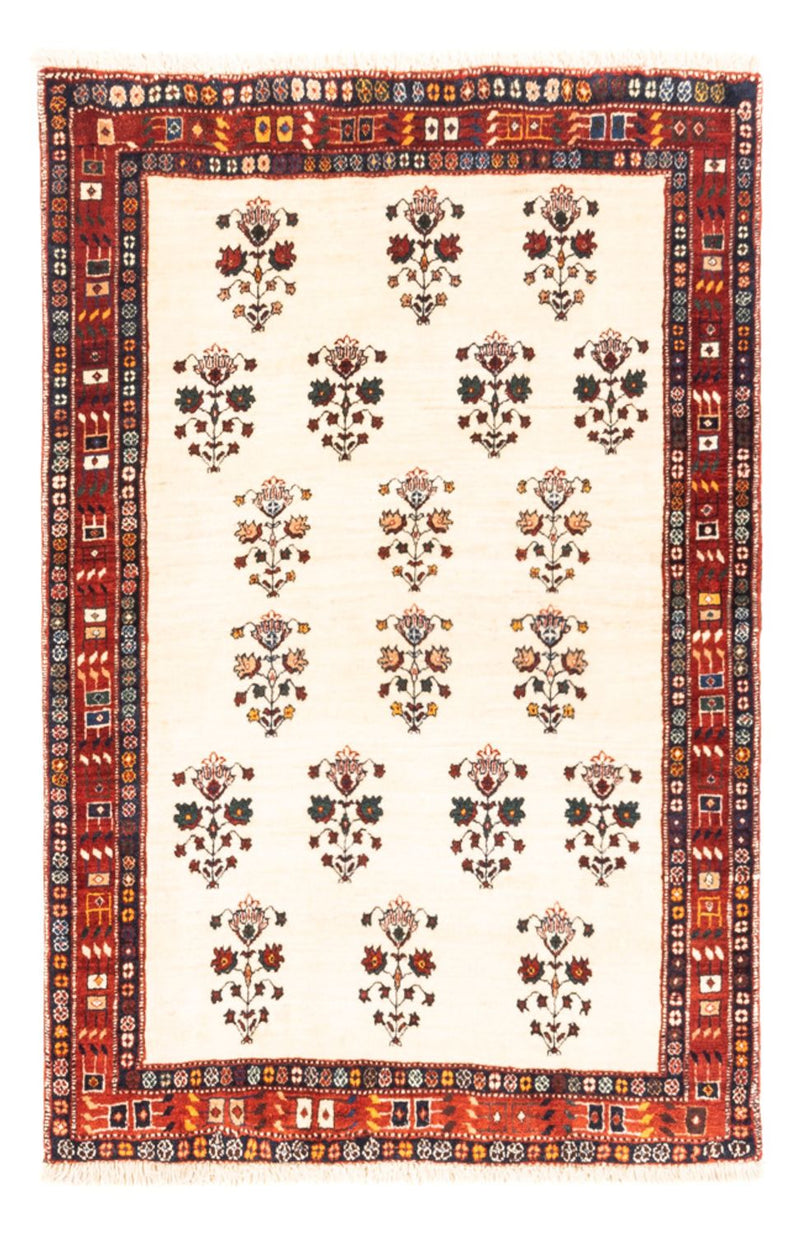 Gabbeh Teppich - Perser - 147 x 102 cm - beige