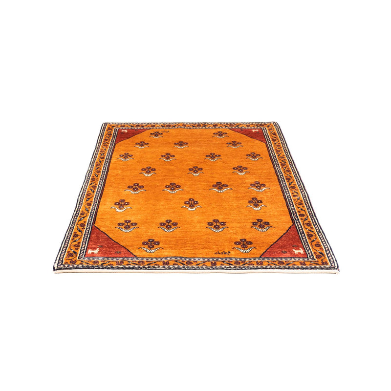 Gabbeh Teppich - Perser - 148 x 105 cm - gold