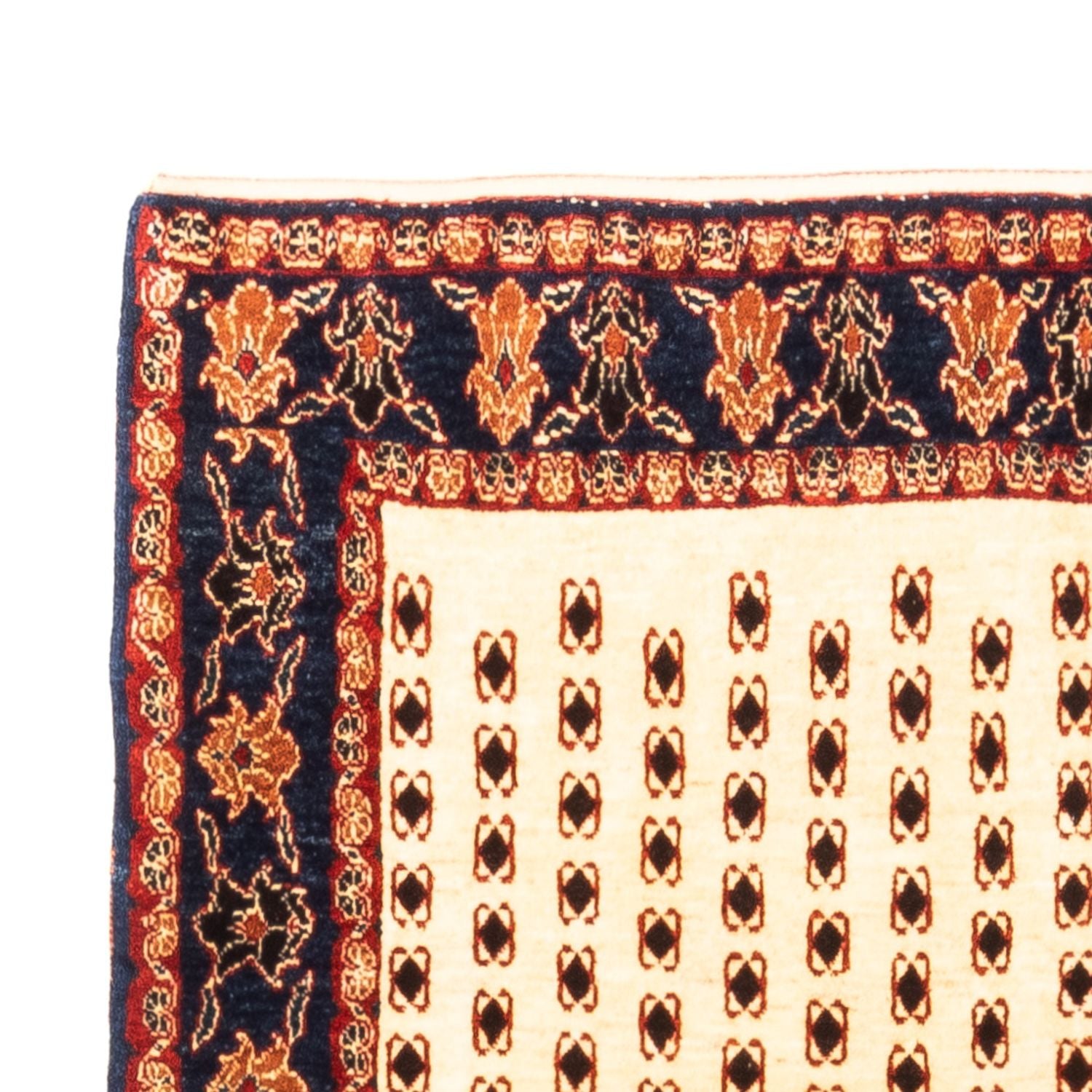 Gabbeh Teppich - Perser - 214 x 137 cm - beige
