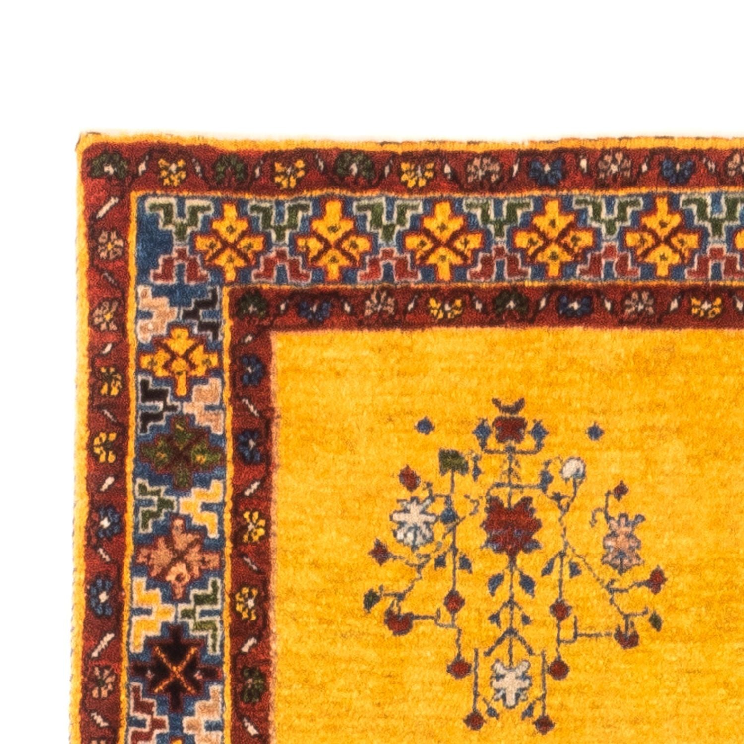 Gabbeh Teppich - Perser - 158 x 90 cm - gold