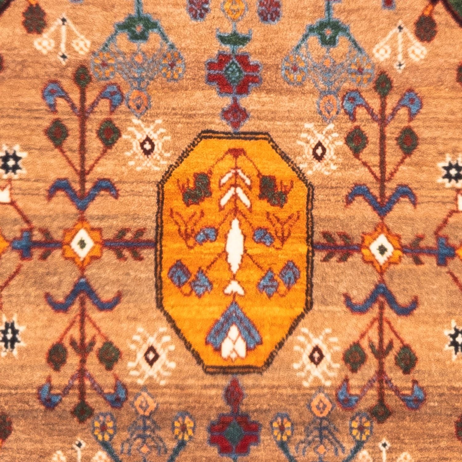 Gabbeh Teppich - Perser - 120 x 82 cm - mehrfarbig