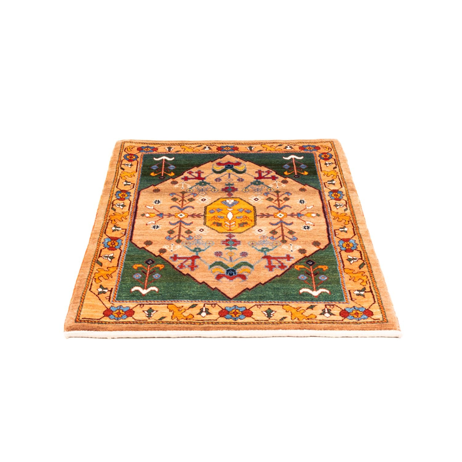 Gabbeh Teppich - Perser - 120 x 82 cm - mehrfarbig
