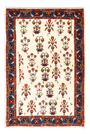 Gabbeh Teppich - Perser - 170 x 114 cm - creme