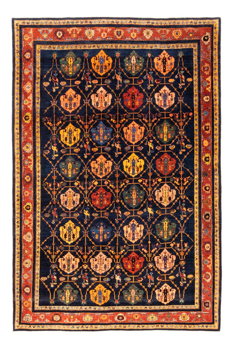 Gabbeh Teppich - Perser - 257 x 185 cm - dunkelblau