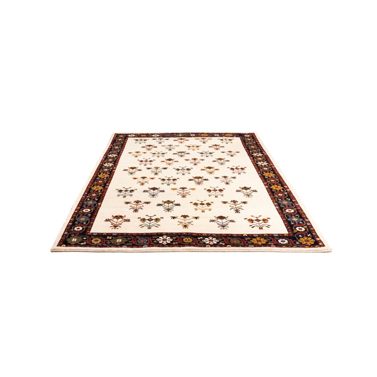 Gabbeh Teppich - Perser - 245 x 177 cm - creme