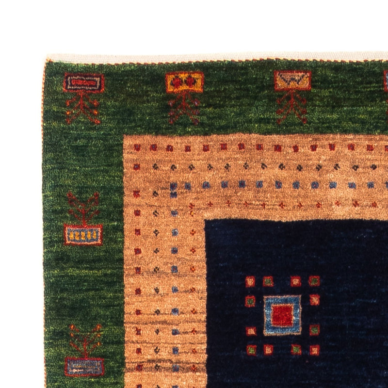 Läufer Gabbeh - Perser - 202 x 82 cm - dunkelblau