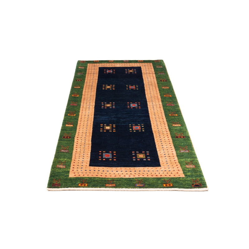 Läufer Gabbeh - Perser - 202 x 82 cm - dunkelblau