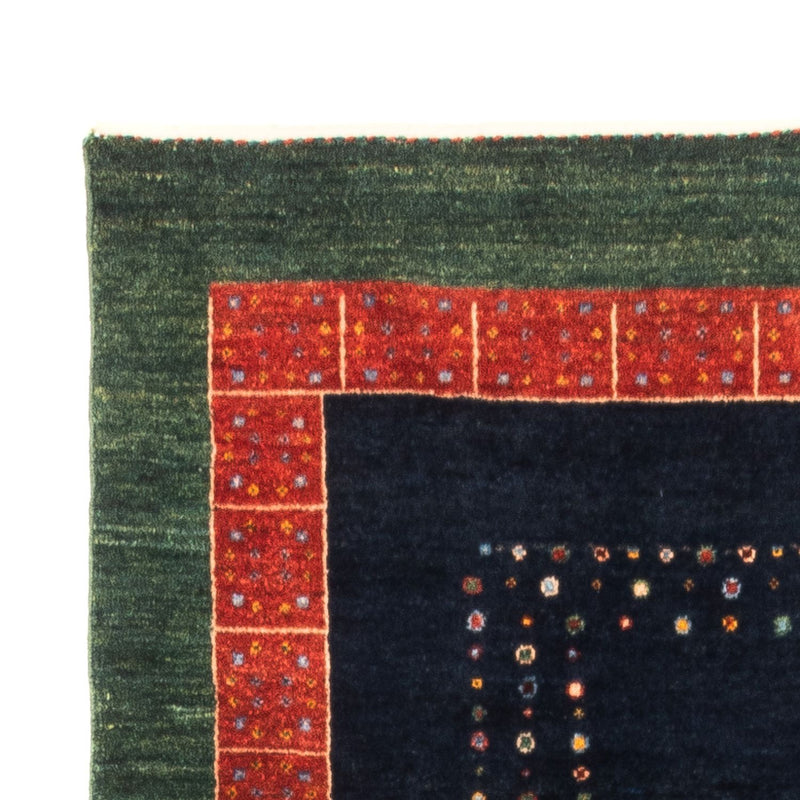 Gabbeh Teppich - Perser - 160 x 100 cm - dunkelblau