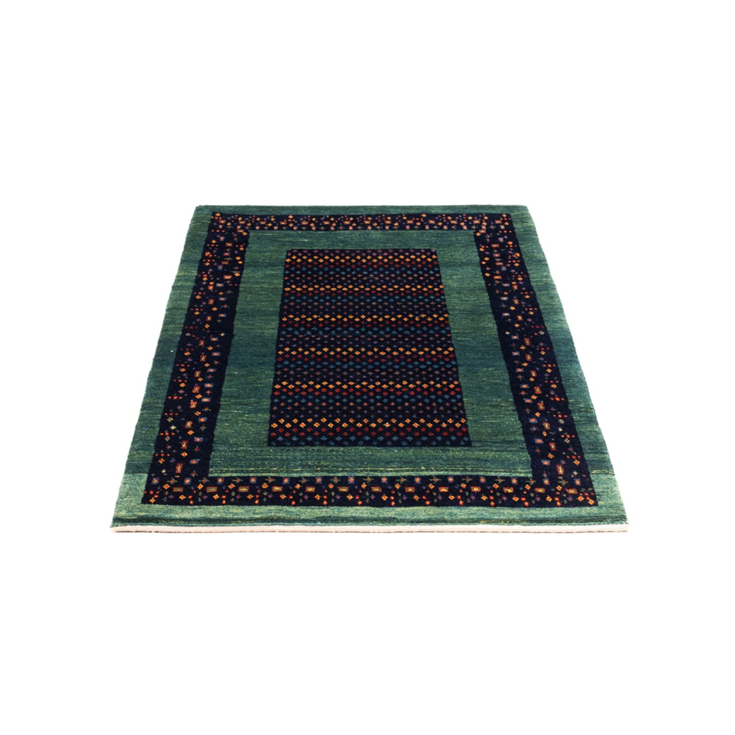 Gabbeh Teppich - Perser - 127 x 82 cm - mehrfarbig