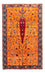 Gabbeh Teppich - Perser - 155 x 100 cm - gold