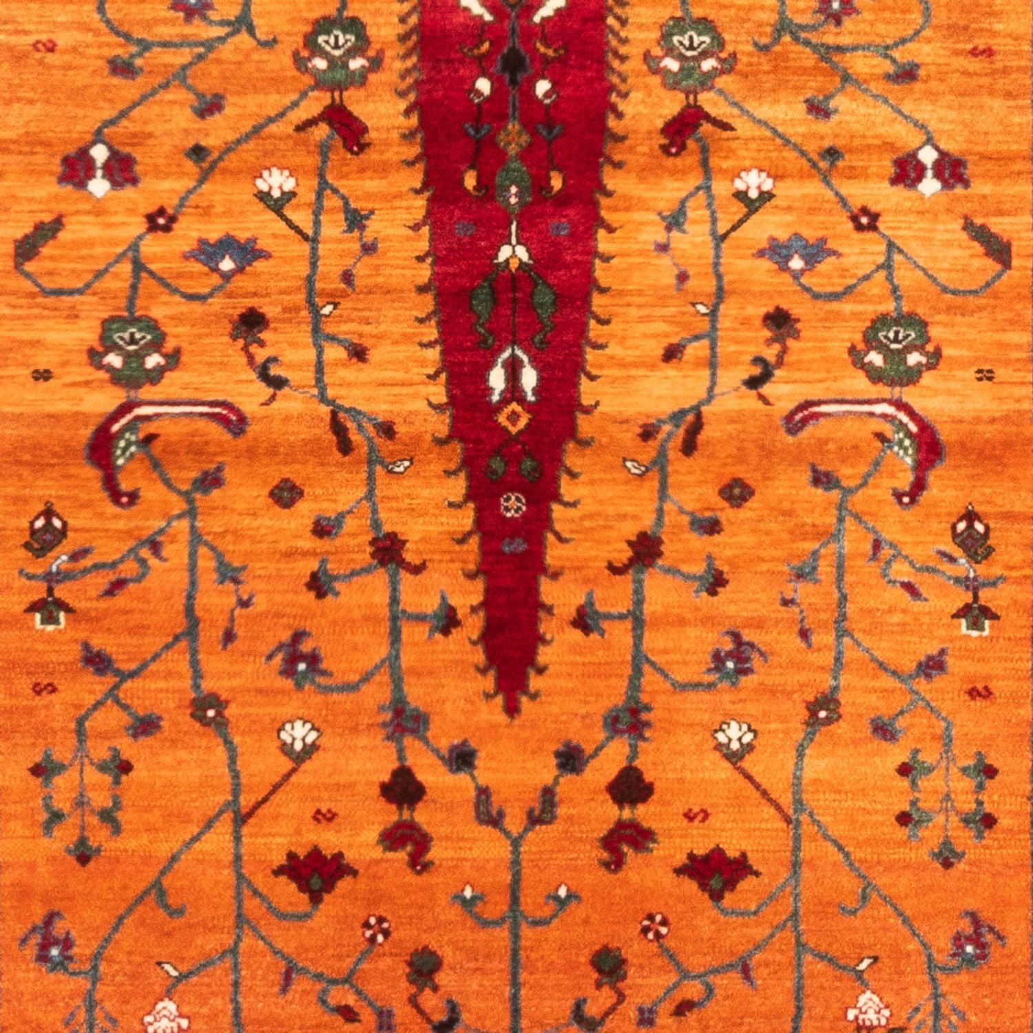 Gabbeh Teppich - Perser - 155 x 100 cm - gold
